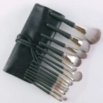 Green purse brush set